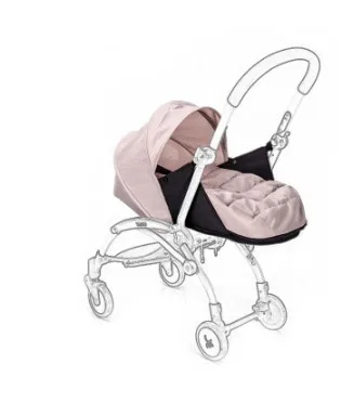 Спальный мешок для новорожденных, розетка для новорожденных Babyzen YoYo, аксессуары для детских колясок Yoya babytime, коляски, вагоны, зимняя корзина для сна - Цвет: Темно-синий