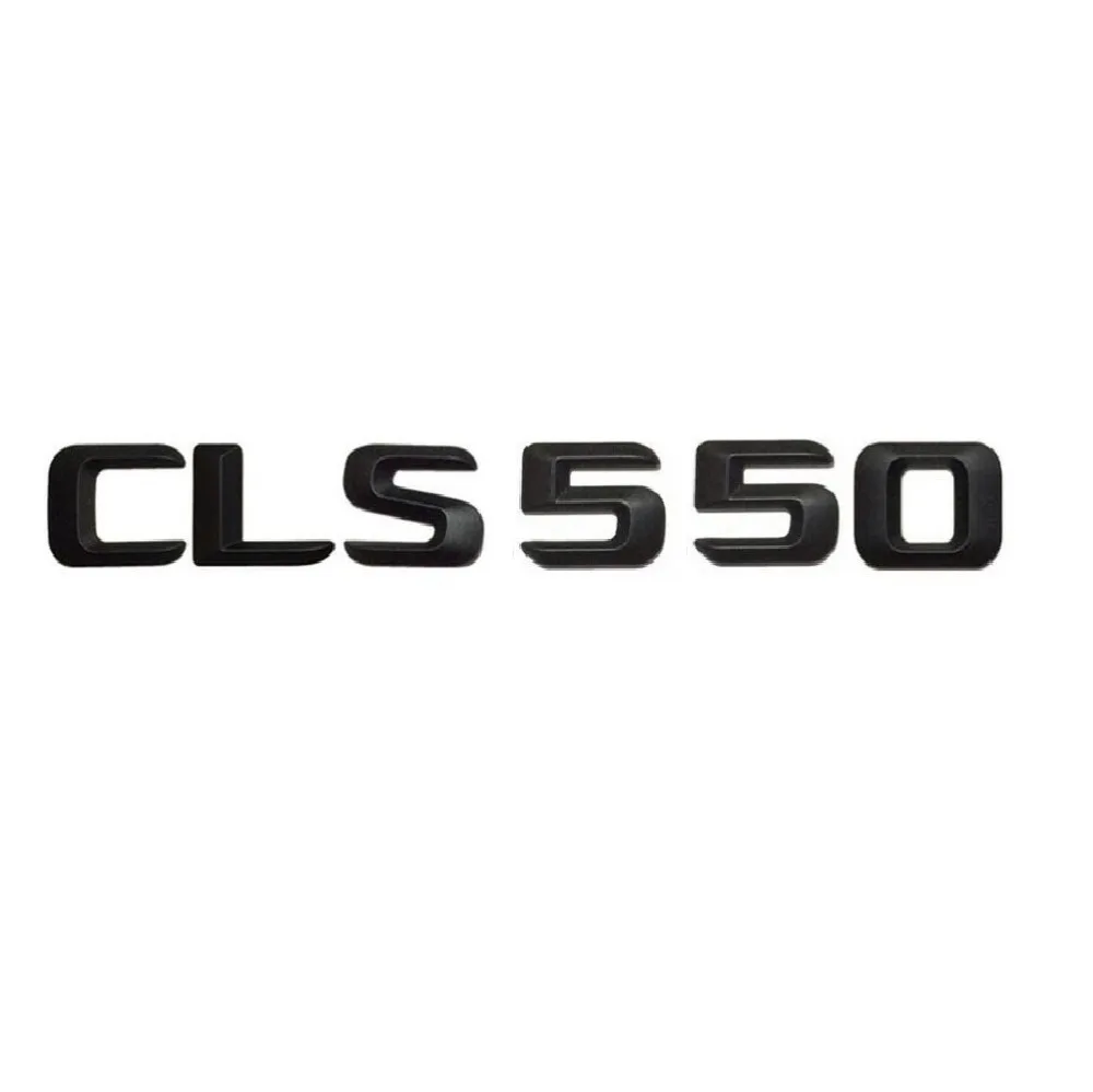 Черный матовый стикер для багажника автомобиля CLS 550 эмблема Mercedes Benz Class CLS550 |