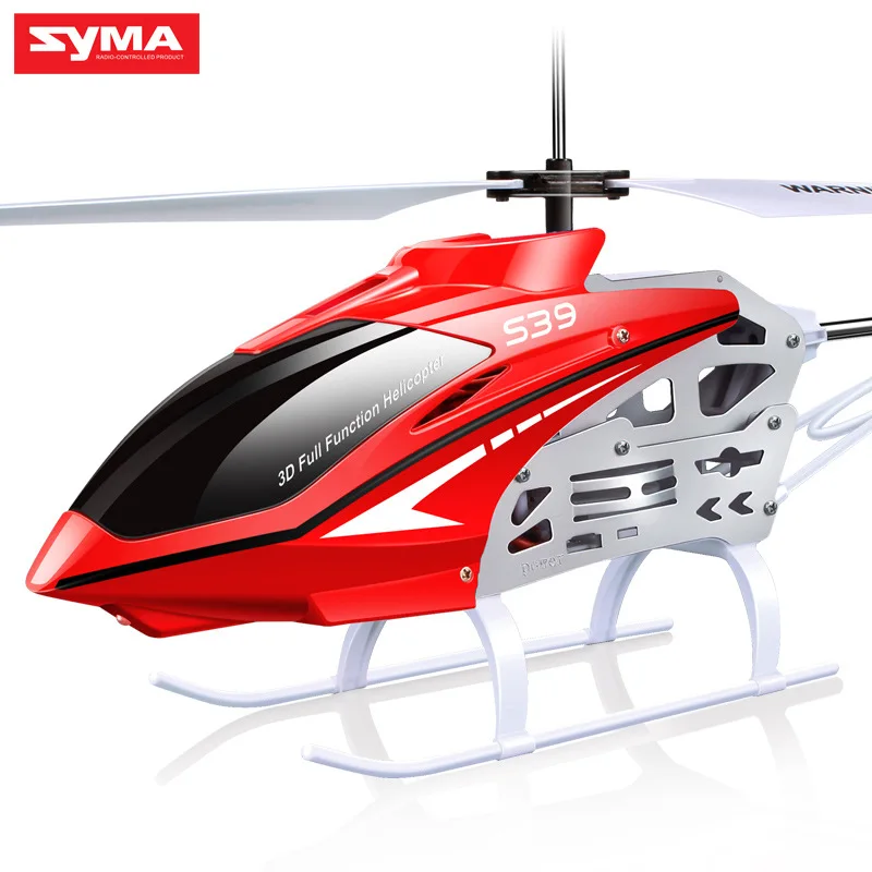 SYMA официальный S39 2 4 ГГц 3CH RC вертолет с гироскопом светодиодный мигающий