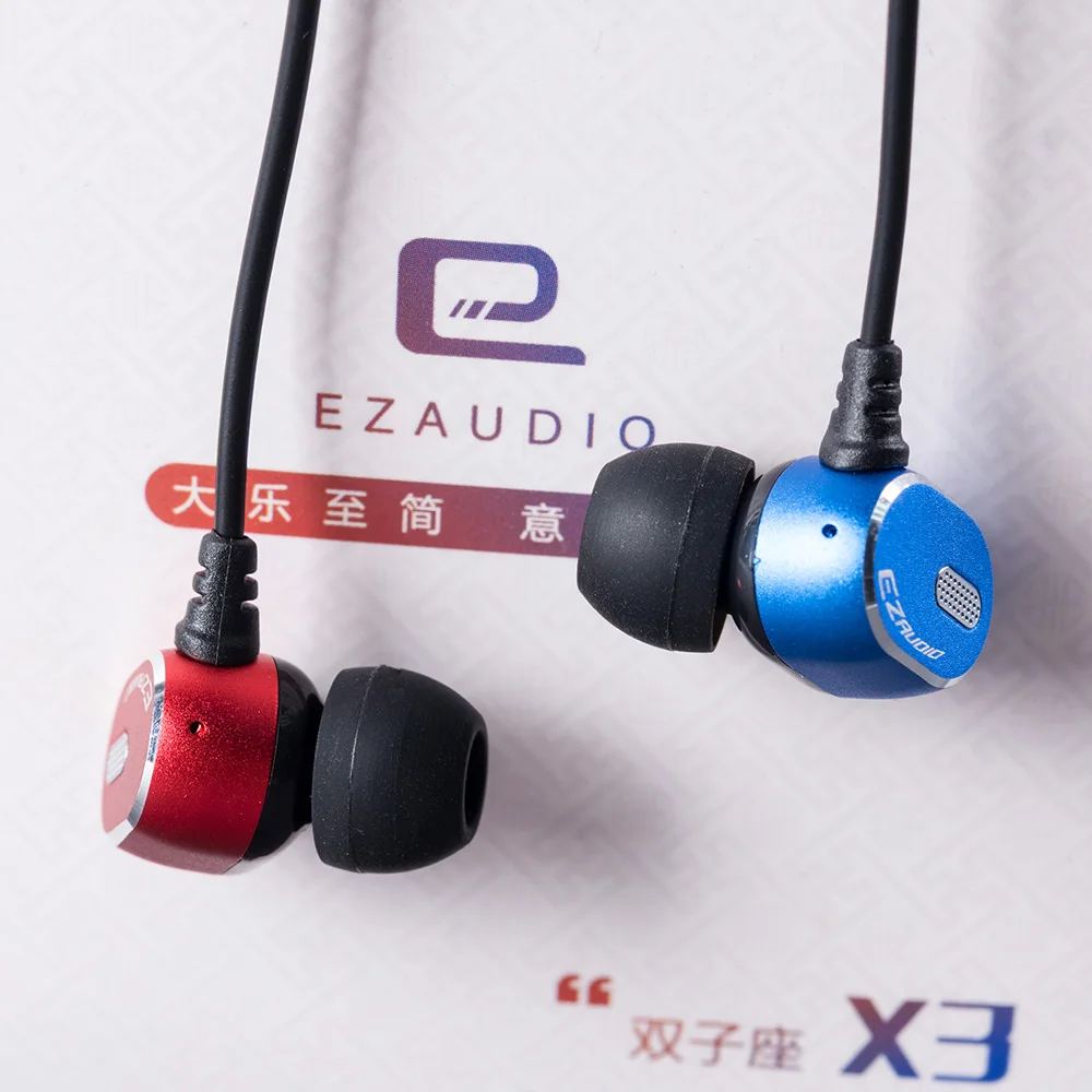 AK Новинка Yinyoo аудио X3 1DD Динамический драйвер в наушниках Hifi шумоподавление