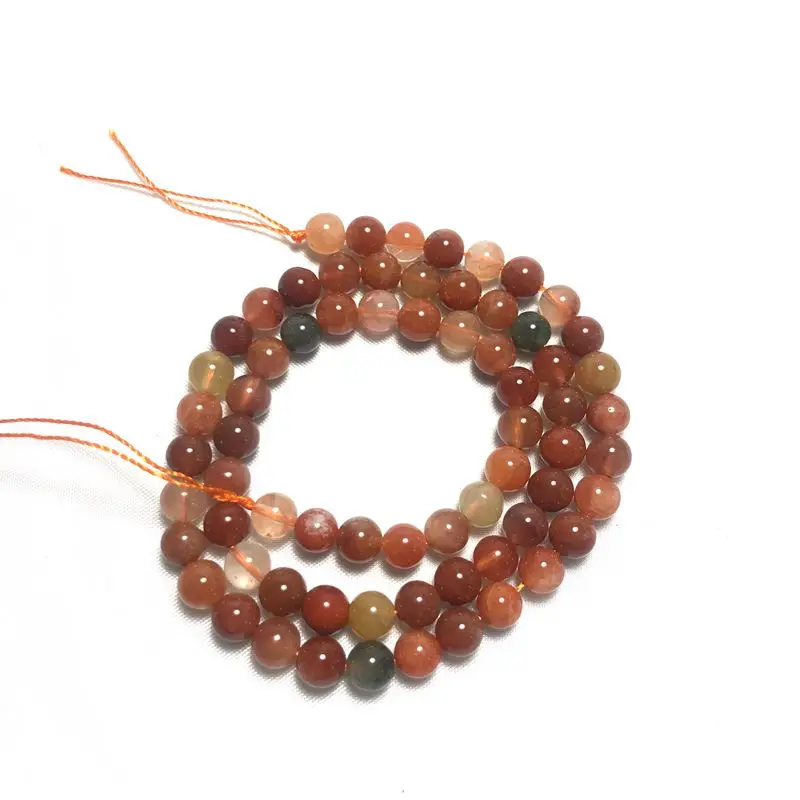 This has a 6mm size natural crystal semi-finished product Fu Lushou for DIY Bracelet necklace key chain | Украшения и аксессуары