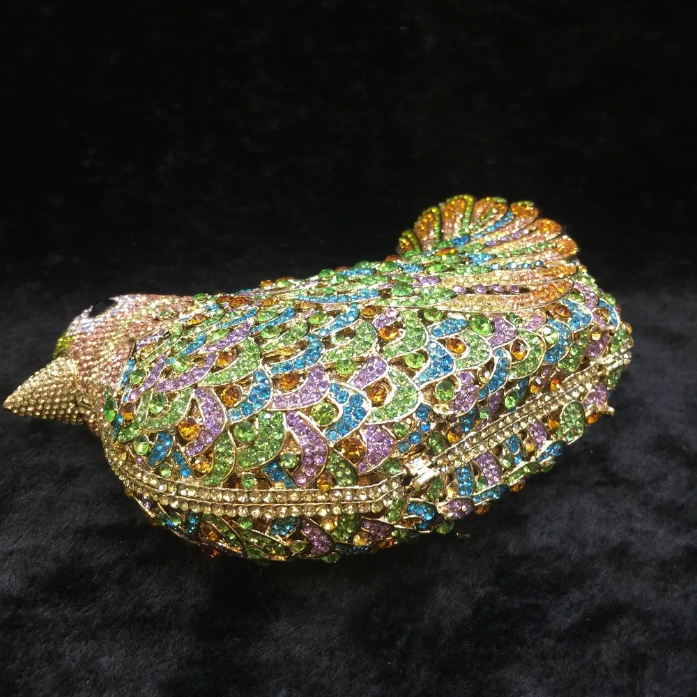 

XIYUAN multi color crystal evening bags diamond women pochette party evening handbag prom purse wedding day clutches wallet