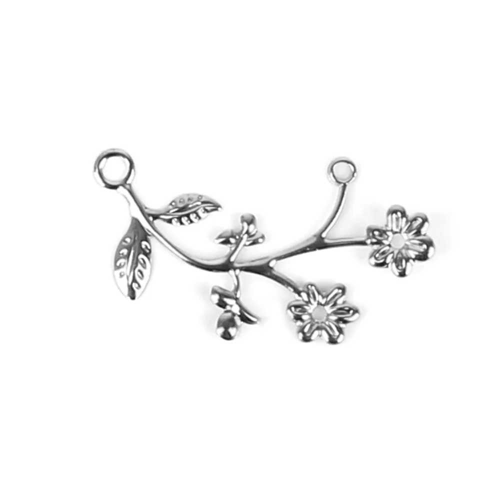 10 шт. позолоченные/Родиевые железные поделки тон цветок филигранные оболочки