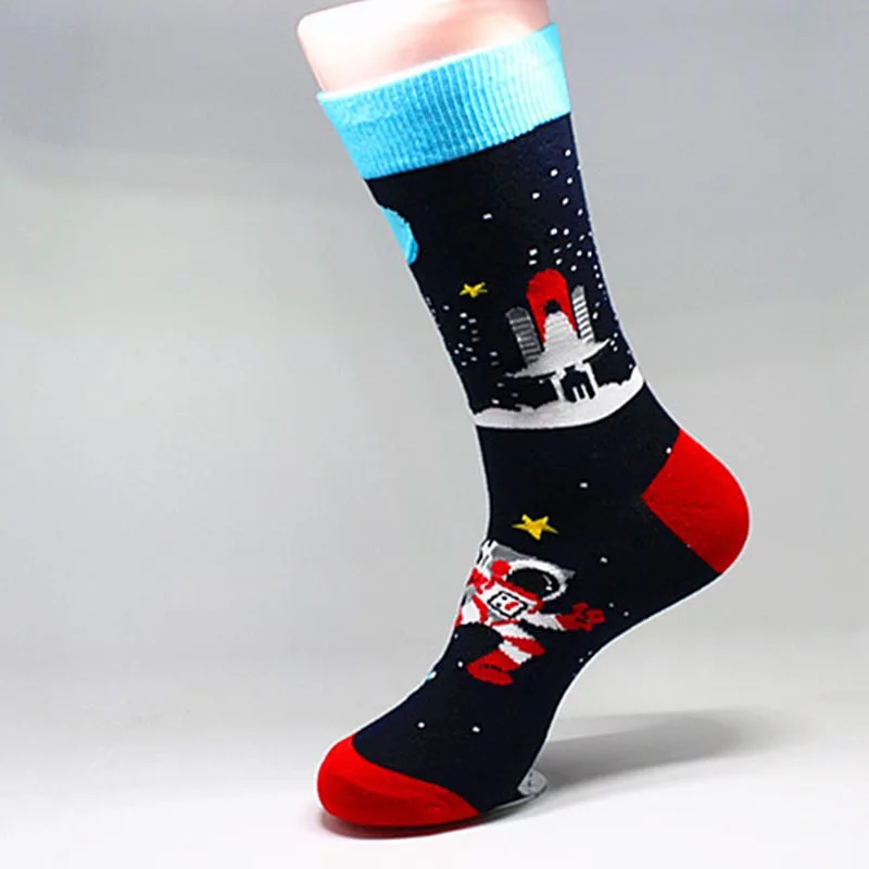 Новый товар милые мужские носки модные Нескользящие дышащие повседневные