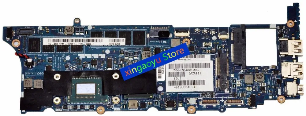 

For Dell For XPS 13 9350 Laptop Motherboard 4GB w Intel i5-6200U 2.3GHz CPU 76F9T 076F9T CN-076F9T Motherboard