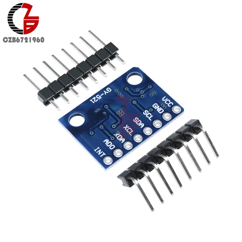 3 оси аналоговые гироскопические Датчики + осевой акселерометр для Arduino с