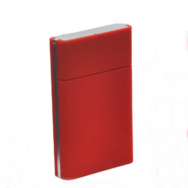 red Чехол для сигарет 20 шт 100 мм - Color: red