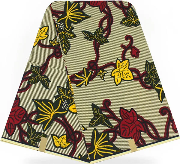 10 Tissu африканская восковая хлопковая ткань для лоскутного шитья африканская Ткань 6 ярдов Анкара ткань батик африканская вощеная ткань принтом для платья C-44 - Цвет: 10
