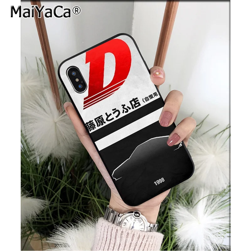 A15 MaiYaCa D AE86 ТПУ мягкий черный чехол для телефона чехол для Apple iPhone 8 7 6 6S Plus X XS MAX 5 5S SE XR Чехол для мобильного телефона - Цвет: A15