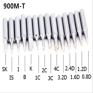 Наконечник паяльника SZBFT 900M-T для Hakko 936 907, паяльная ручка Saike 909D 852D + 952D, бесплатная доставка