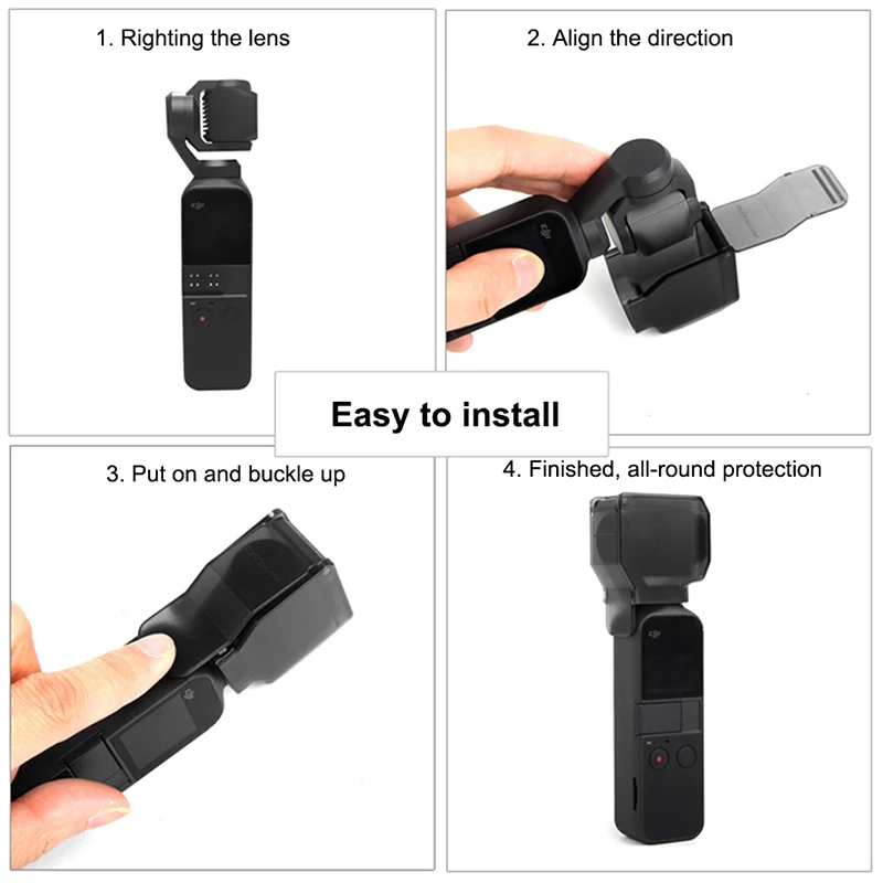Чехол для объектива Sunnylife защитный чехол DJI OSMO POCKET Camera dji ручные карданные
