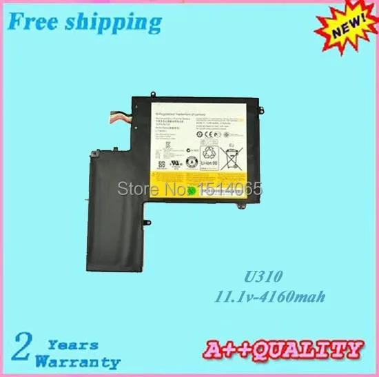 Высококачественный Оригинальный аккумулятор для ноутбука IdeaPad U310 LENOVO L11M3P01