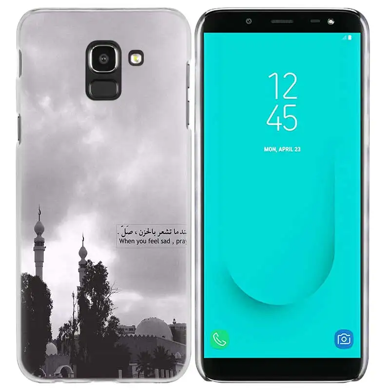 04 Жесткий пластиковый чехол для samsung Galaxy J2 J3 J4 J5 J6 J7 J8 Prime Plus мусульманский ислам бисмилла - Цвет: 04