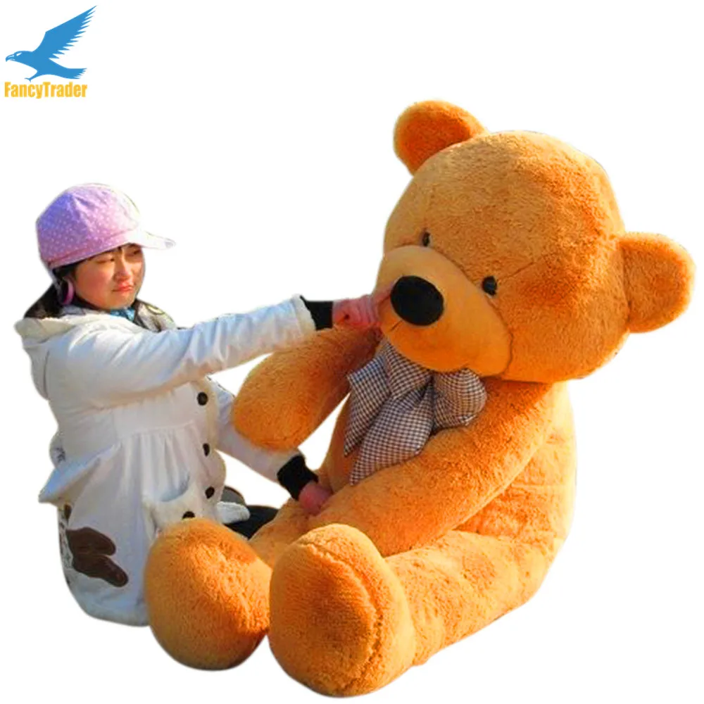 Фото Fancytrader 63 ''розовый цветной гигантский плюшевый с наполнителем Teddy Bear 160 см Бесплатная доставка 4 цвета в наличии FT90059 №4