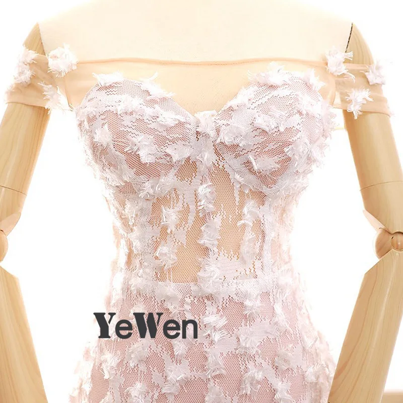 Robe de soiree вырез лодочка аппликация Длинные вечерние платья 2018 элегантное