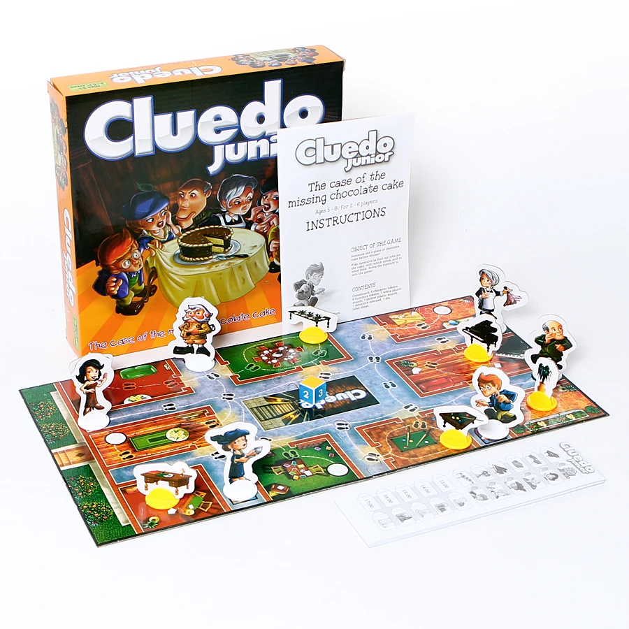 Cluedo game junior чехол для недостающего торта который ел шоколадный торт? Забавная игра