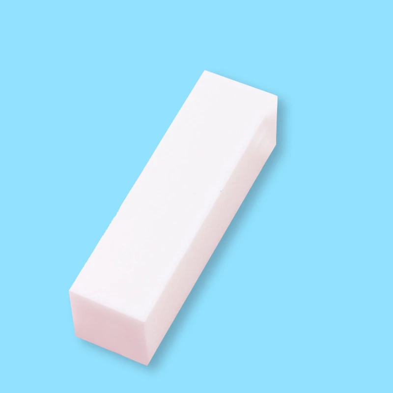 1 шт. розовый брусок для ногтей УФ геля белая пилка блок лак Маникюр Педикюр
