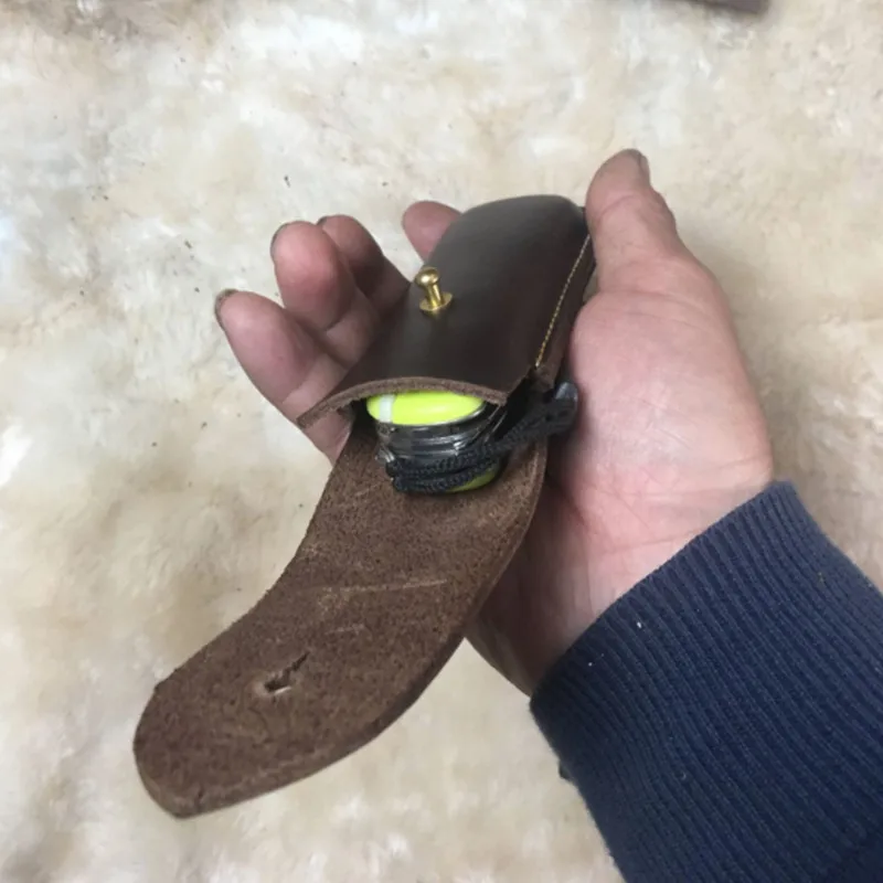 Немецкий и швейцарский чехол для ножей 100% из воловьей кожи с зажимом складные