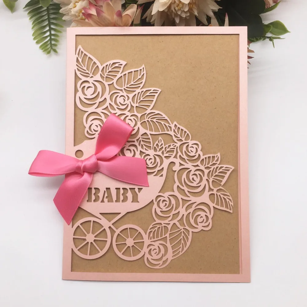 20 шт. пригласительные открытки для вечеринки в честь рождения ребенка|Открытки и