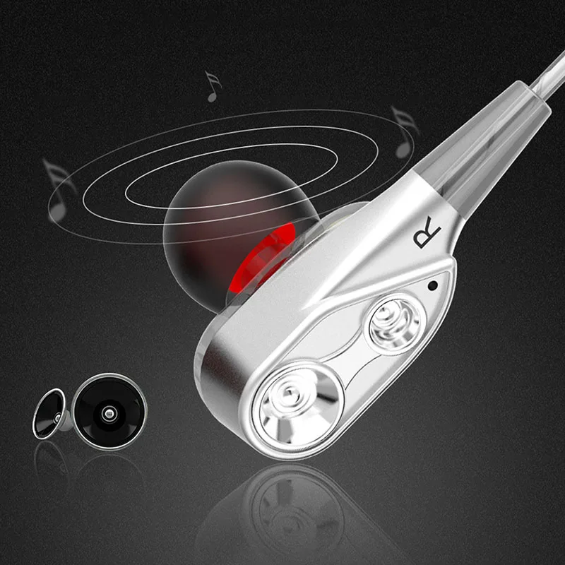 Двойной привод в ухо гарнитура наушники с микрофоном Спорт бег для htc One S SV Sensation