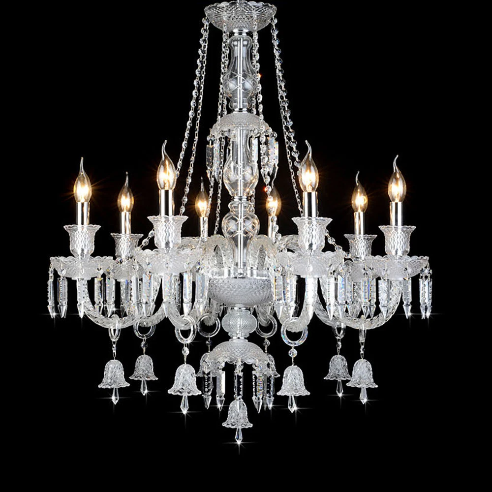 фойе хрустальная люстра освещение элегантный современный подъезде образный