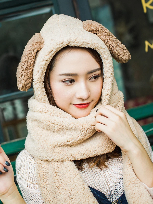 Осенне зимняя женская шапка ZDFURS * цельный головной убор теплая плотная с