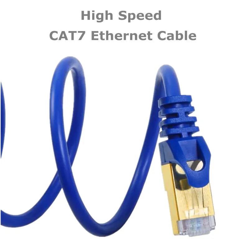 Шикарный-E высокая скорость CAT7 stp ethernet RJ45 Патч LAN Сетевой кабель 1 м 2 3 5 8 10 15 20 для