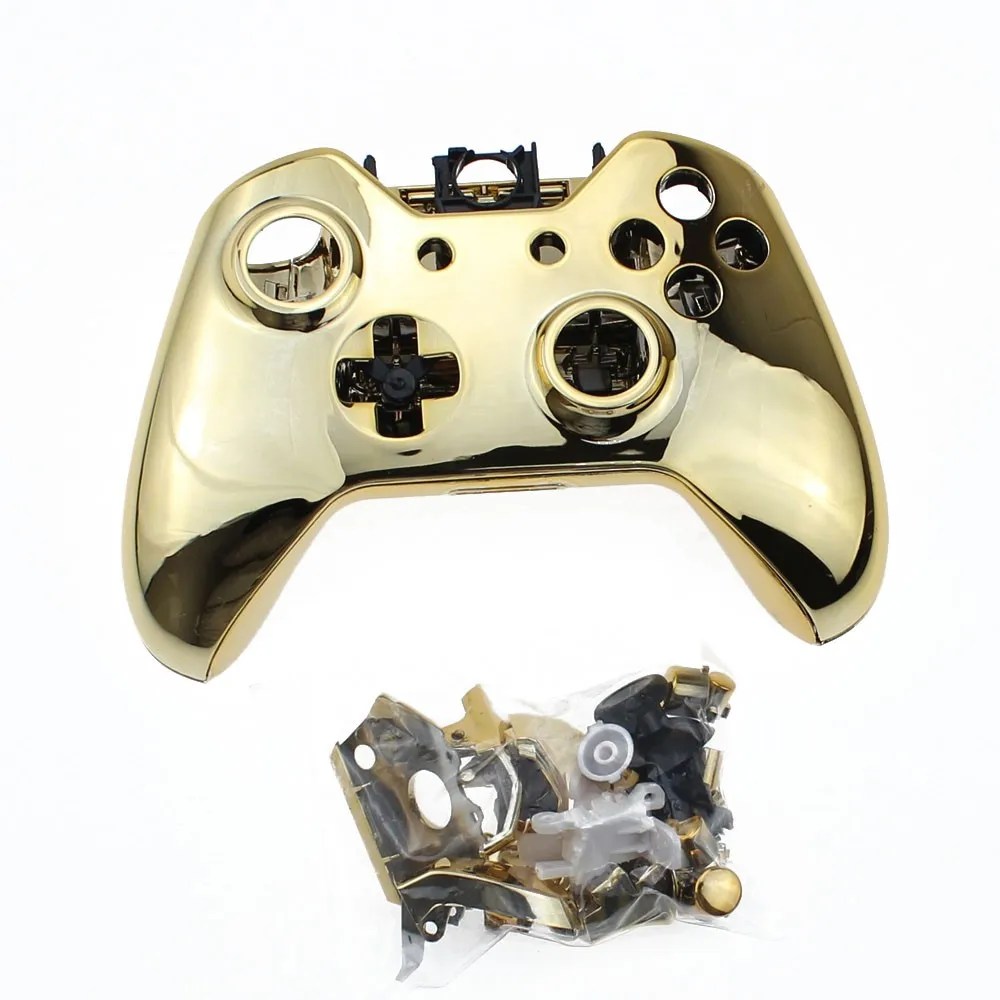 Для Xbox Один Bluetooth геймпад металлизированные полный Корпус Оболочка Чехол