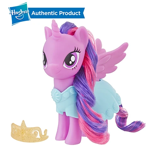 E5611-TWILIGHT FurReal Friends, My Little Pony платье с пони из мультфильма «Мой Маленький Пони» на шнуровке пони ассортимент 6-дюймовый Коллекционная кукольный подарок для девочек подарок на день рождения - Цвет: E5611-TWILIGHT