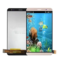 gold 7 дюймов для huawei Honor X1/Mediapad X1 7D-501U 7D-503L D-504L ЖК-дисплей+ кодирующий преобразователь сенсорного экрана в сборе - Цвет: gold
