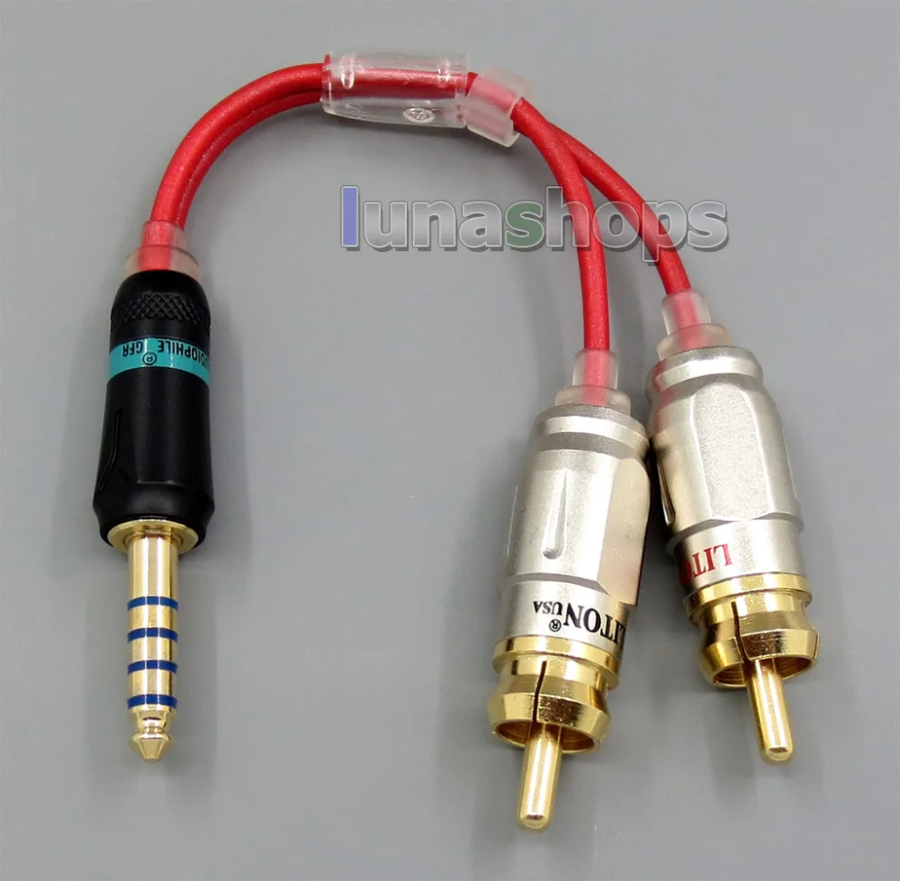 

4,4 мм преобразователь для наушников адаптер для HiFiMAN R2R2000 sony PHA-2A TA-ZH1ES NW-WM1Z NW-WM1A до 2 разветвитель-кабель Мужской LN005600