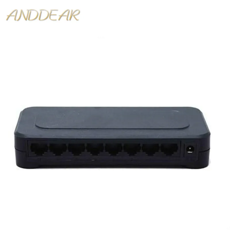 OEM 10/100 Мбит/с RJ45 8 портовый Быстрый коммутатор для сети Ethernet концентратор