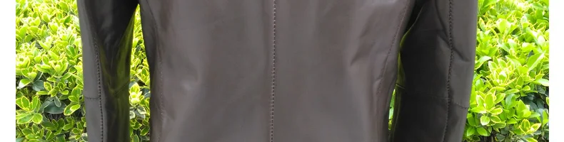 AIBIANOCEL, Зимняя мода, стиль, мужское пальто из натуральной кожи, осенняя мужская приталенная куртка из овчины, кожаная мужская куртка