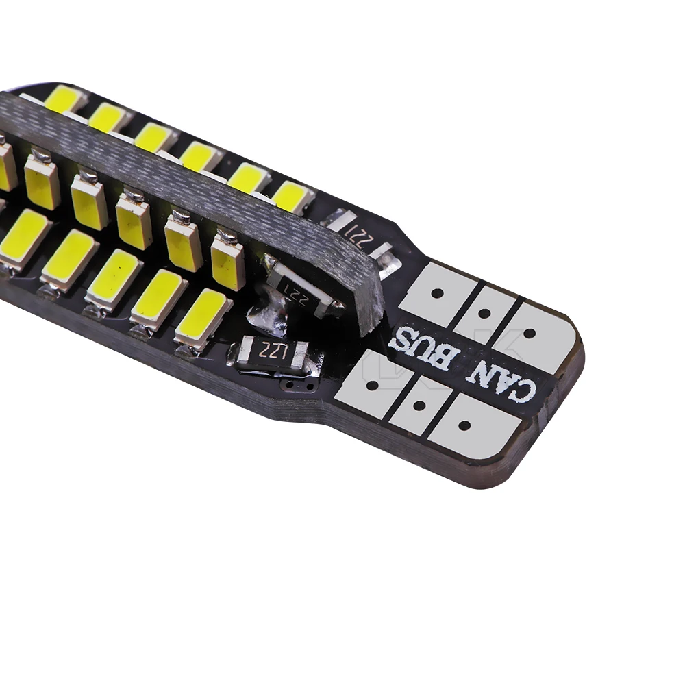 Супер яркий! 10 X T10 led canbus W5W 48led 3014 SMD Canbus NO ERROR 48SMD автомобильные лампы для парковки
