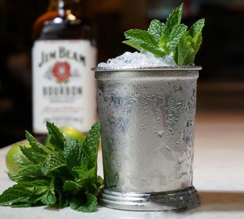 Quevinal 350 мл светильник нержавеющая сталь Mojito мята Julep кружки три цвета Sessile прямая