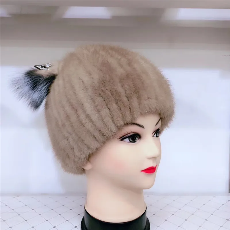 Новая модная качественная женская зимняя шапка с вертикальным плетением из