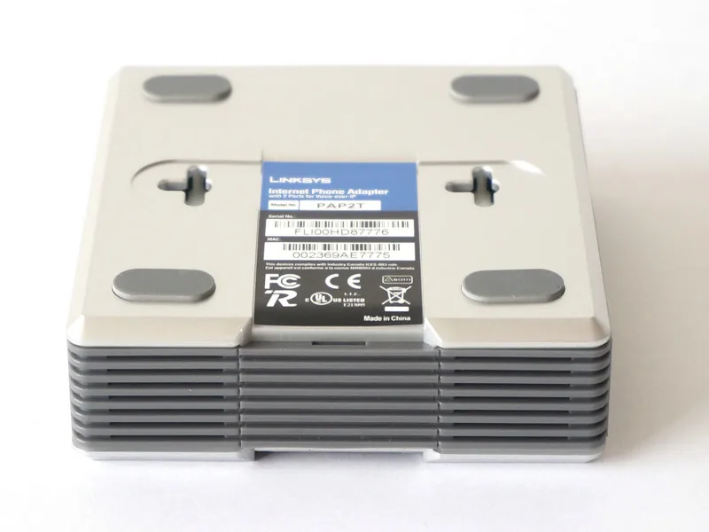 Разблокированный адаптер Linksys для телефона PAP2T с поддержкой сигнала SIP VOIP 2 FXS|phone