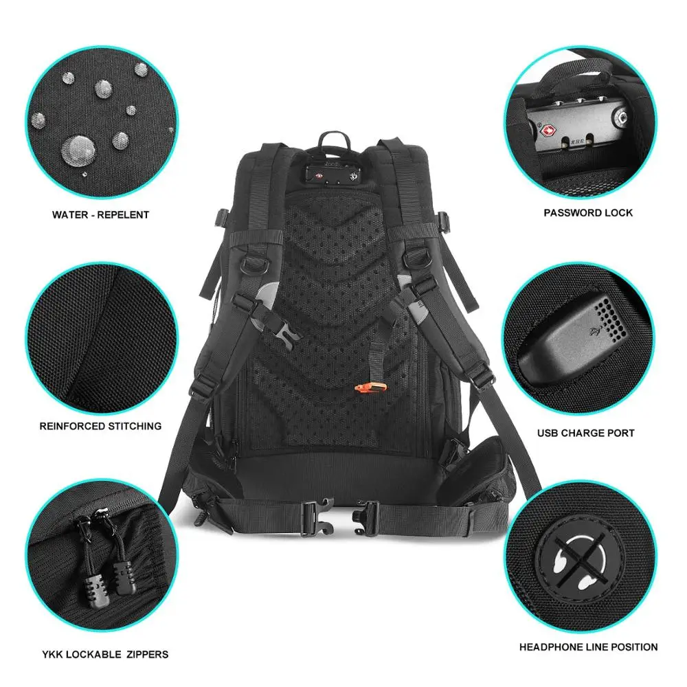 Рюкзак для наружной камеры с водонепроницаемым покрытием большая емкость