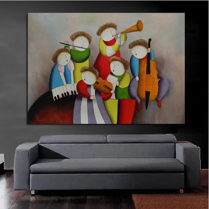 Новые декоративные Масляные картины современный дизайн Высококачественная