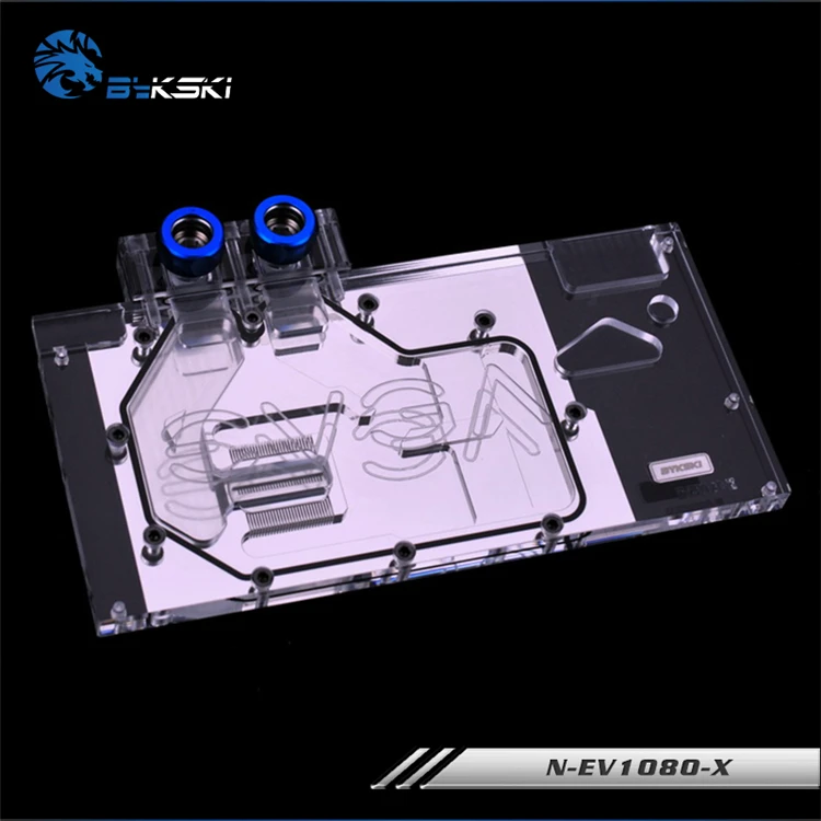 Bykski полное покрытие GPU водяное охлаждение RGB блок для EVGA GTX 1080 1070 N-EV1080-X | Компьютеры