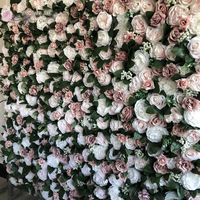 Искусственные цветы для свадьбы стена и искусственный цветок Runner использовать