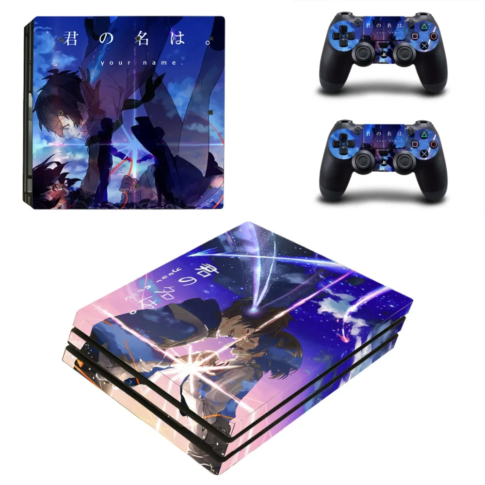 Аниме милые девушки Rem PS4 Pro кожи Стикеры наклейка для Игровые приставки 4 консоли