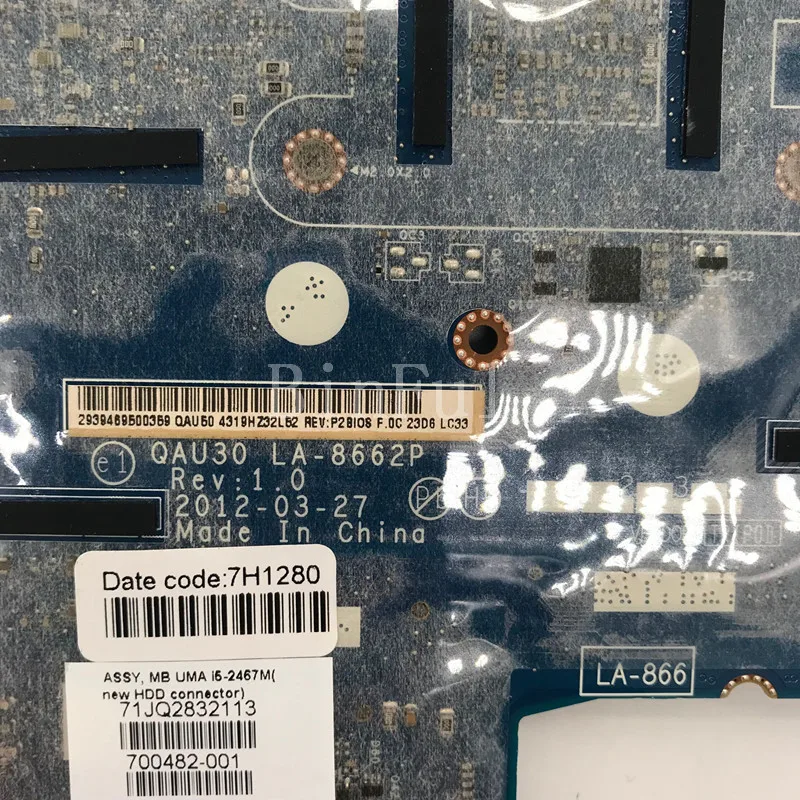 Высокое качество для envy 4-1000 материнская плата ноутбука 700482-001 693231-002 QAU30 LA-8662P с SR0D6
