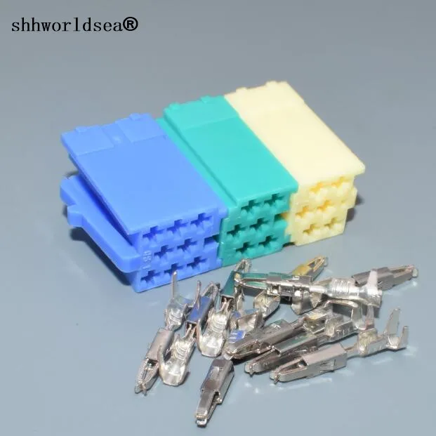 Автомобильный аудиоразъем shhworld 20pin автомобильный 4A0972643 4A0972643A 4A0972643B 4A0 972 643 A B для vw