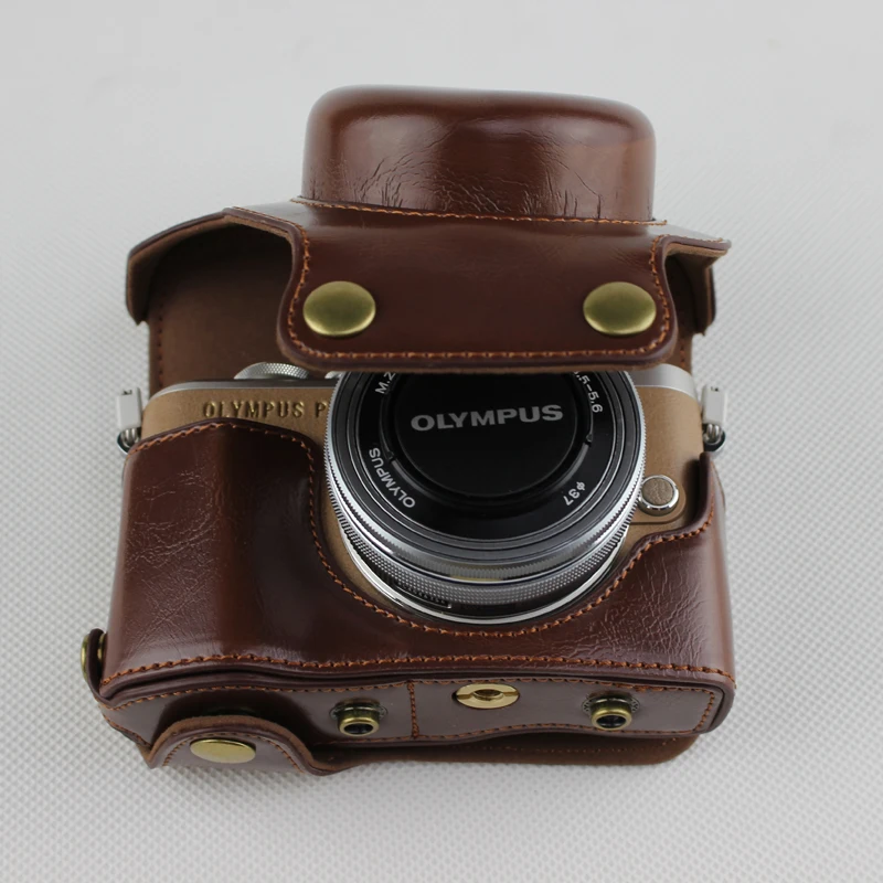 Фабричная Высококачественная сумка для камеры из искусственной кожи роскошный