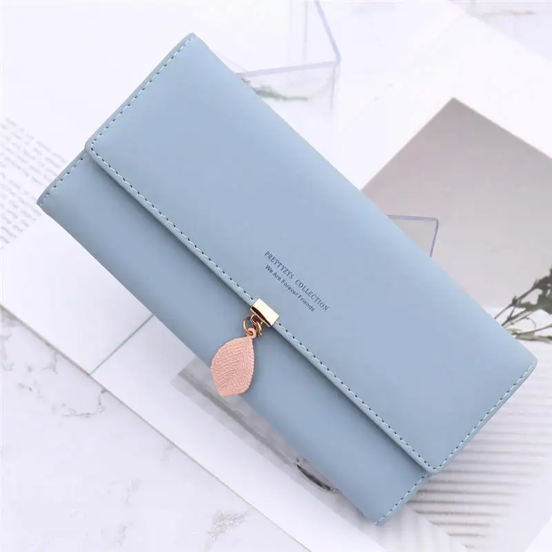 Модный женский длинный стильный кошелек Женский многофункциональный