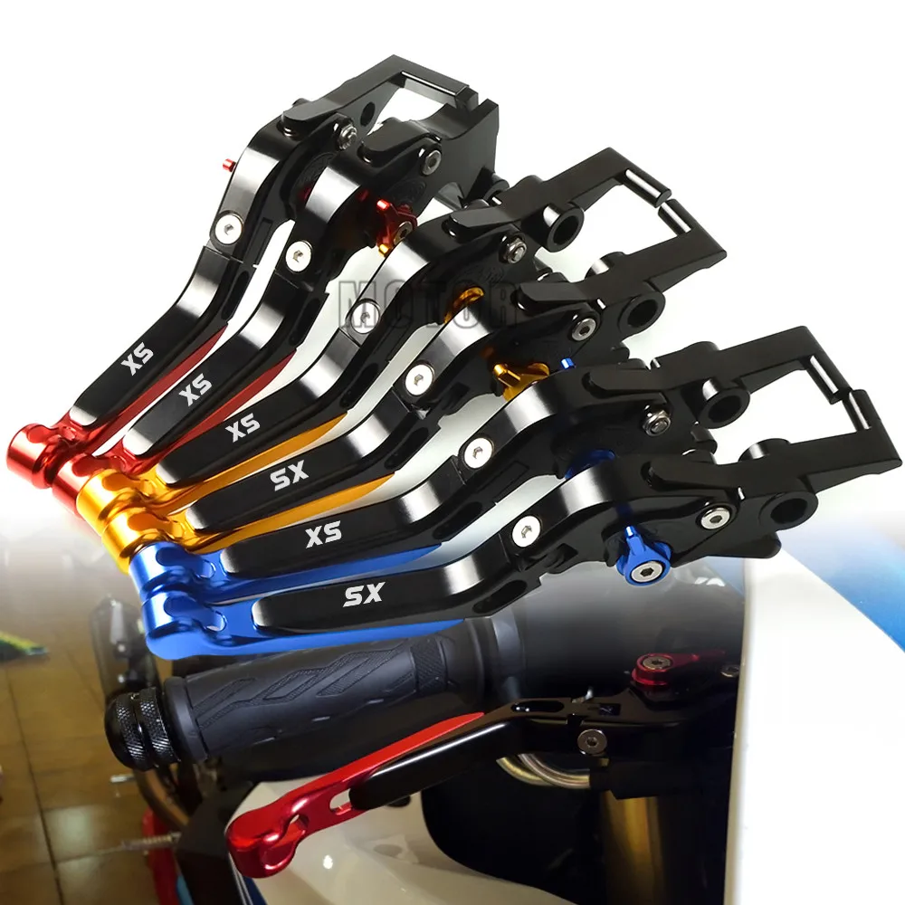 For Yamaha XS250D/XS250E/XS250SE/XS400C/XS400D/XS400SE/XS400 Motorcycle CNC Brake Clutch Levers Adjustable XS 250 400 C E SE D | Автомобили