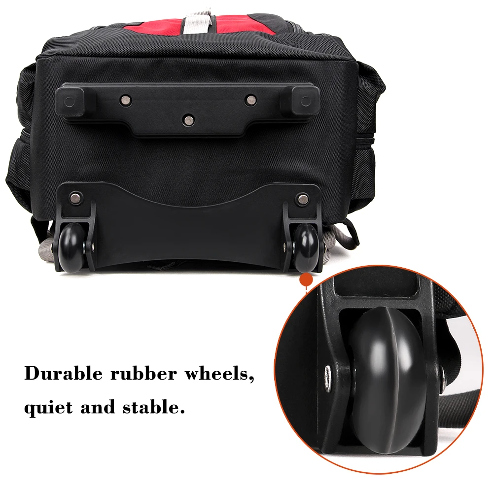 Aoking мужской рюкзак на колесиках для багажа вместительные дорожные сумки