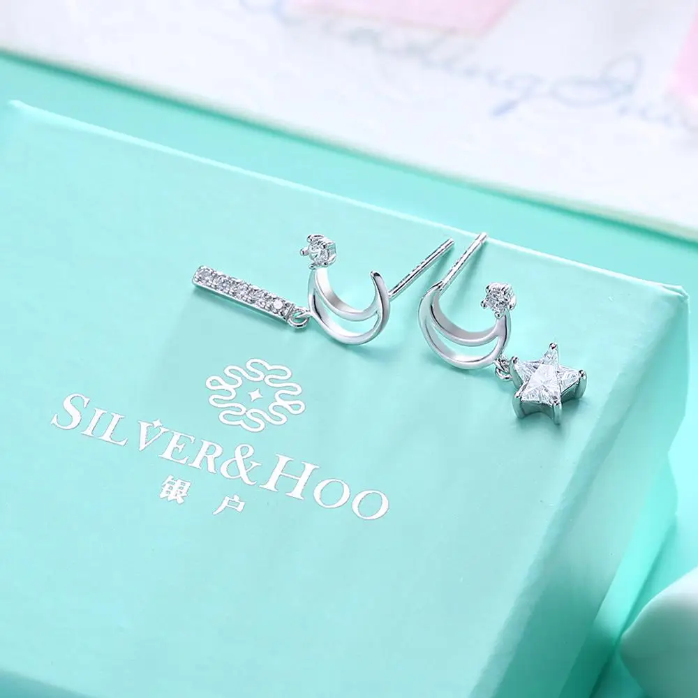 Серьги-подвески с кристаллами Swarovski серьги белого цвета | Украшения и аксессуары