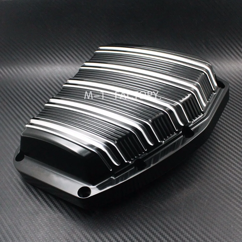 Чехол для мотоцикла CNC с кованой камерой черный алюминиевый чехол Harley Twin Cam Touring